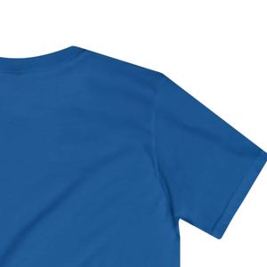 T-shirt à manches courtes pour enfants Jack and Jill, en coton doux et confortable, col rond, haut décontracté pour enfants, logo personnalisé, vêtements en gros - Product Image 5