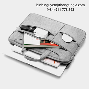 Sturdy <b>Laptop</b> Handle <b>Bag</b> Multi-Pockets Convenient Customizable OEM <b>for</b> Daily Use Made in Vietnam - Product Image 5