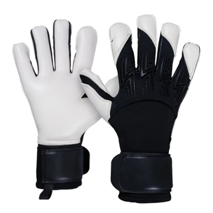 Gants de gardien de but de football professionnels de haute qualité, en latex antidérapant, respirants, avec logo personnalisé, protection des doigts - Product Image 4