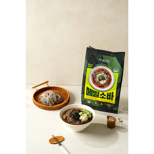 [1150] Kit de repas de nouilles soba au sarrasin Mereumil JinmiJip, nouilles soba coréennes au sarrasin avec bouillon riche - Product Image 4