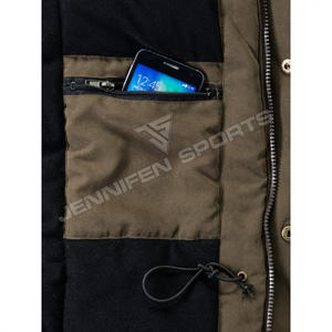 Chaqueta de Caza Personalizada con Logotipo para Hombre, Cortavientos, 100% Algodón, con Marca Deportiva a la Moda, Chaqueta Personalizable - Product Image 4