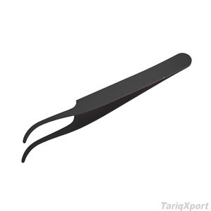 Professional Eyelash Extension Tweezers Stainless Steel <b>Precision</b> Smooth Tip Lash Tweezer Custom Logo Salon <b>Tool</b> - Product Image 5