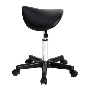 Sgabello da Bar Moderno con Base Cromata e Seduta in Pelle, Struttura in Legno per Casa e Cantina - Product Image 4