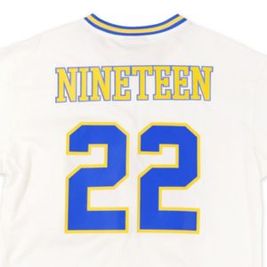 เสื้อยืดฟุตบอลไซส์ใหญ่ลายเชนิลล์สีไอวอรี่ Sigma Gamma Rho สำหรับทุกเพศ เสื้อผ้าชมรมกรีก สไตล์กีฬาพรีเมียมลำลอง - Product Image 3