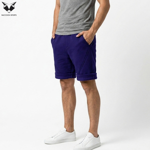 OEM ODM Service Premium Quality Newest OEM Custom Design Hot Style Heavyweight Comfortable Knit French Terry Cotton Men <b>Shorts</b> - Product Image 3