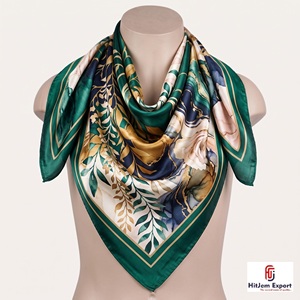 Satin Printed <b>Scarf</b> Wholesale Manufacturer OEM ODM Private Label Corporate Branding Gifts Kenya Nigeria Ghana - Product Image 1