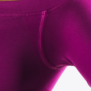 Top Corto sin Costuras para Mujer, Manga Larga, Color Rosa Nebulosa, Ajuste Elástico, para Gimnasio, Yoga, Entrenamiento, Ejercicio, Ropa Deportiva - Product Image 6