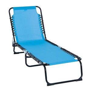 Chaise de camping et de pêche d'extérieur, fauteuil confortable pour le bureau ou la détente au soleil - Product Image 1