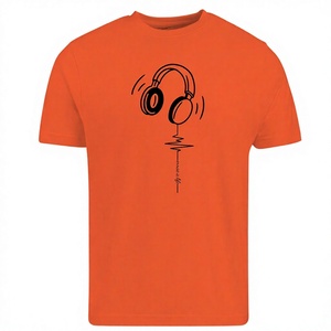 T-shirt à manches courtes pour homme imprimé Wild Life, coupe classique, col rond, jersey décontracté en coton, haut de qualité supérieure, 100% coton, impression personnalisée - Product Image 4