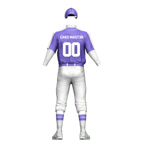 Uniforme de Béisbol Personalizado por Sublimación al por Mayor OEM para Hombre, Conjunto Deportivo de Talla Grande, Diseño Liso - Product Image 3