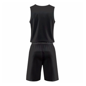 Conjunto de Uniforme de Baloncesto Transpirable de Secado Rápido Antibacterial que Absorbe la Humedad 100% Poliéster Ropa Deportiva Uniformes de Baloncesto Universitarios - Product Image 4