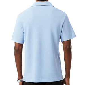 Chemise de golf pour homme, coupe classique, maille tricotée en nylon, polyester et élasthanne, manches courtes, respirante, légère, séchage rapide - Product Image 2