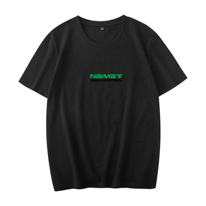 Camiseta de Cuello Redondo Holgada y Extra Grande para Hombre y Mujer, 100% Algodón Suave, Personalizable con Logotipo, Transpirable, Estilo Urbano, Manga Corta - Product Image 6