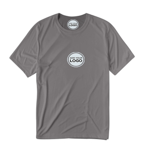 Wholesale FORGO SPORTS Eco-Friendly Heavyweight 240gsm Poly Cotton Slim Fit Short Sleeve <b>Mens</b> Drop Shoulder Workout T-<b>Shirts</b> - Product Image 1