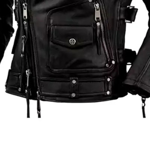 Veste en cuir moderne, manteau en cuir tendance, fabrication artisanale de qualité supérieure, vente en gros, fournisseur direct - Product Image 4