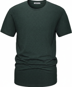 Camiseta Unisex de Punto 100% Algodón, Estilo Vintage, de Alta Calidad, Lisa, con Logotipo Personalizado, Manga Corta, Corte Regular - Product Image 4