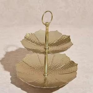 Soporte de Metal para Pastel de Boda de Lujo, Exhibidor de Postres, Soporte para Cupcakes, Decoración Elegante para Mesa - Product Image 3