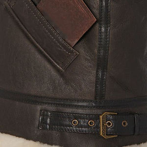 Veste en cuir unisexe pour l'hiver, chaude, respirante, coupe-vent, séchage rapide, logo personnalisé sur le devant, couleur personnalisable, décontractée, confortable - Product Image 4