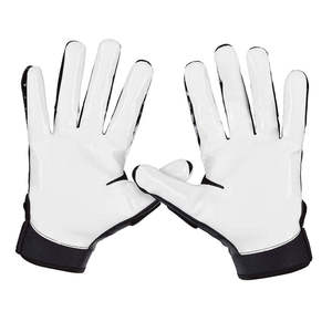 Guantes de Receptor de Fútbol Americano con Pantalla Táctil de Cuero NOVERA INDUSTRIES, Gran Venta, Personalizados, para Todas las Temporadas, Antideslizantes, Resistentes al Viento y a los Rayos UV - Product Image 2