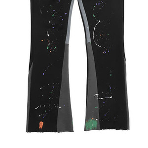 Factory Direct Sale Custom Made <b>Winter</b> Clothing Flare Pants Solid Color Woven Flare Pants In Low Affordable Price - Product Image 5
