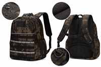 Petit sac à dos tactique à châssis interne, camouflage, léger, durable, imperméable, pour camping, voyage, randonnée, équipement de plein air, doublure en nylon