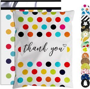 Bolsas de Envío Impermeables y Resistentes a Desgarros para Ropa, Lindas Bolsas de Correo con Autosellado, Bolsas de Embalaje con Estampado de Lunares - Product Image 1