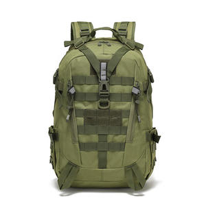 Sac à dos tactique de randonnée à cadre externe 20-36L, imperméable, système Molle, sac à dos de sport camouflage pour activités de plein air avec porte-patchs - Product Image 2