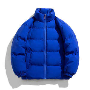 Color Block Custom Puffer <b>Jacket</b> <b>Men</b> Quilted Winter Outerwear Logo Embroidery Private Label Wholesale Manufacturer USA <b>UK</b> Europe - Product Image 1