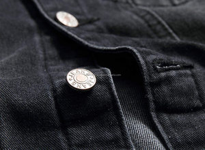 Mens Classic Denim <b>Jacket</b> Button Up <b>Jean</b> <b>Jacket</b> for Casual and Urban Style 2026 - Product Image 3