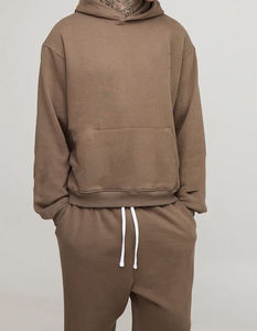 Prix de gros Survêtements oversize : Sweat à capuche oversize coupe carrée avec appliqué graffiti et Survêtements jogger oversize à entrejambe abaisse - Product Image 6