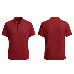 Vente en gros d'usine, chemise polo pour homme de haute qualité, tissu en coton respirant, coupe classique, couleur unie, chemises décontractées et professionnelles - Product Image 5