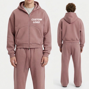 Ensembles de survêtements zippés pour hommes – Vente en gros de vêtements de sport pour les magasins de vêtements et les entreprises d'importation - Product Image 4