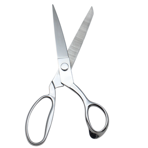 Professional All Stainless Steel High-quality Tailor <b>Scissors</b> <b>Sewing</b> Shears for Fabric Cutting Tailoring Tools - Product Image 2