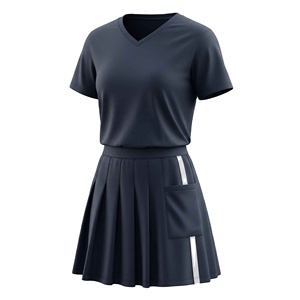 Athletic Performance Quick Vent <b>Skirt</b> Shorts Top Agile Soft Fabric Player Court Performance Training Tennis Uniform - Product Image 3