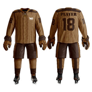 Team Wear Ice Hockey Uniform High Quality Customized Color Ice Hockey Uniform 100% Polyester For Online Sale - Product Image 1