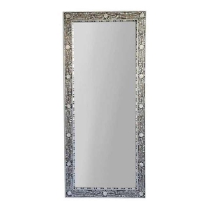 Designer Mother of Pearl <b>Mirror</b> Handmade Inlay Frame Decorative <b>Wall</b> <b>Mirror</b> <b>for</b> Luxury Interiors - Product Image 5
