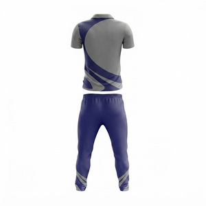 Gant de cricket personnalisé en polyester/coton, polo à manches courtes grande taille, pantalon de jogging, kit d'équipe, vêtements de sport, ambidextre, respirant - Product Image 2