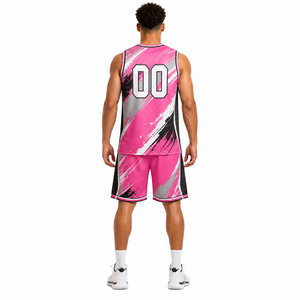 Tenues de Basketball Personnalisées 2026 en Gros – Maillots Respirants et Légers de Haute Qualité pour Hommes - Product Image 2