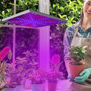 Lampe de culture LED à spectre complet 225 LED, suspension intérieure pour serres, succulentes, semis et légumes - Fréquence AC - Product Image 6