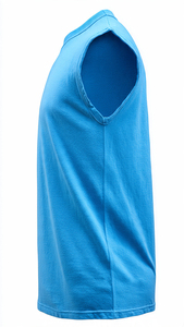 Débardeur de sport pour homme, coupe musclée, sans manches, pour fitness, entraînement, musculation, en polyester tricoté, couleur unie - Product Image 5