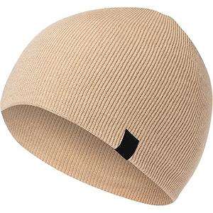 Colorful <b>Plain</b> Waterproof 100% Wool Winter Hat Knitted Unisex Bennie <b>Cap</b> - Product Image 1