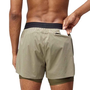 Shorts de sport pour hommes sur mesure, séchage rapide, polyester respirant, entraînement, fitness, athlétisme, logo OEM - Product Image 6