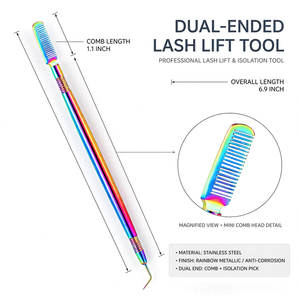 Outils de lifting des cils multi-usages avec peigne pour extension des sourcils, séparateur et applicateur de lifting des cils, marque privée, vente en gros par Bahasa Pro - Product Image 3