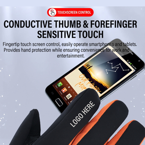 Winter 7.4V Rechargeable Battery Electric Heated <b>Gloves</b> with Touchscreen <b>for</b> Men <b>Women</b> - Product Image 4