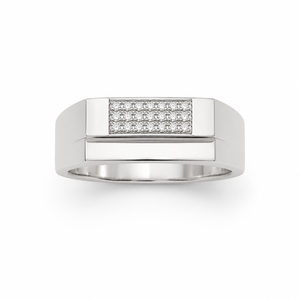 Anillo Rectangular de Plata de Ley 925 Namivaa para Mujer, Anillo Geométrico Clásico de Alto Brillo para Bodas, Fiestas y Uso Diario - Product Image 2