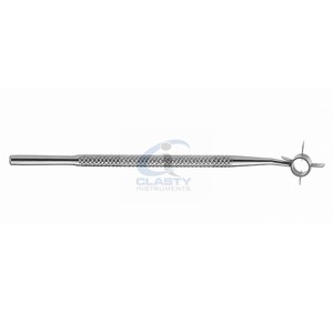 Marcador Radial de 4 Líneas para Astigmatismo, Instrumento Quirúrgico Oftálmico de Acero Inoxidable para Cirugía Ocular, Clase I, CE, ISO, OEM - Product Image 1