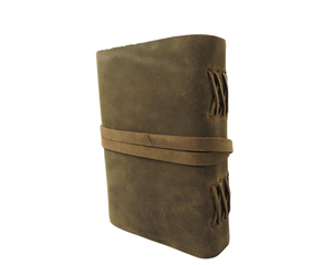 Vintage Brown Leather Journal Custom Handmade Recyclable Cotton Unlined Parchment <b>Paper</b> Antique Notebook for Men Women Gifting - Product Image 6