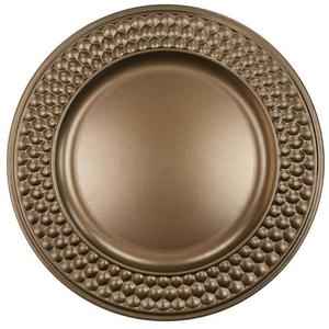 Latest Design Metal Charger <b>Plate</b> For Food Serving Dining Tableware Use Wedding <b>Decoration</b> Luxury Dish Gold <b>Plate</b> Custom Size - Product Image 6