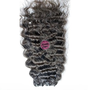 Lots de Cheveux Humains Naturels Bouclés Grade Remy Indien Brut Double Trame Donneur Unique 100g Toutes Couleurs Disponibles - Product Image 3