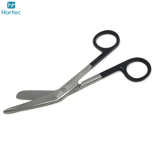 Ciseaux à pansements manuels en acier inoxydable de qualité supérieure pour usages médicaux – Instruments chirurgicaux et de premiers secours pour hôpitaux - Product Image 4